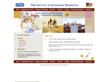 Tablet Screenshot of iudmed.com